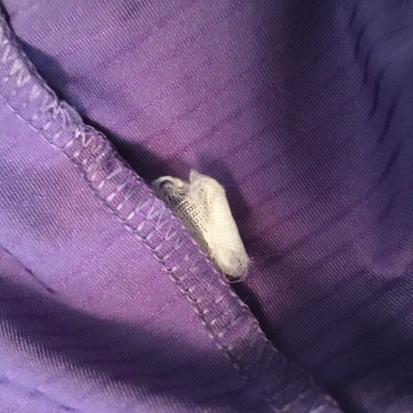 Purple Striped Racerback Tank Top - Picture 10 of 14